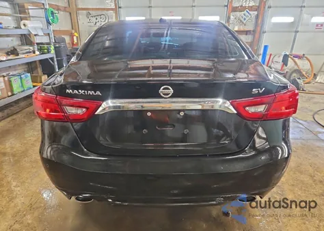 2018 Nissan Maxima 3.5S z USA, uszkodzony, nr VIN 1N4AA6AP9JC369140